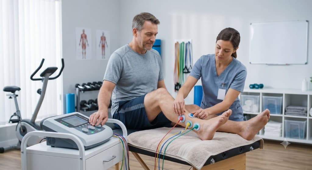 Electrotherapy — physiotherapy service at Healmotus Physio Care