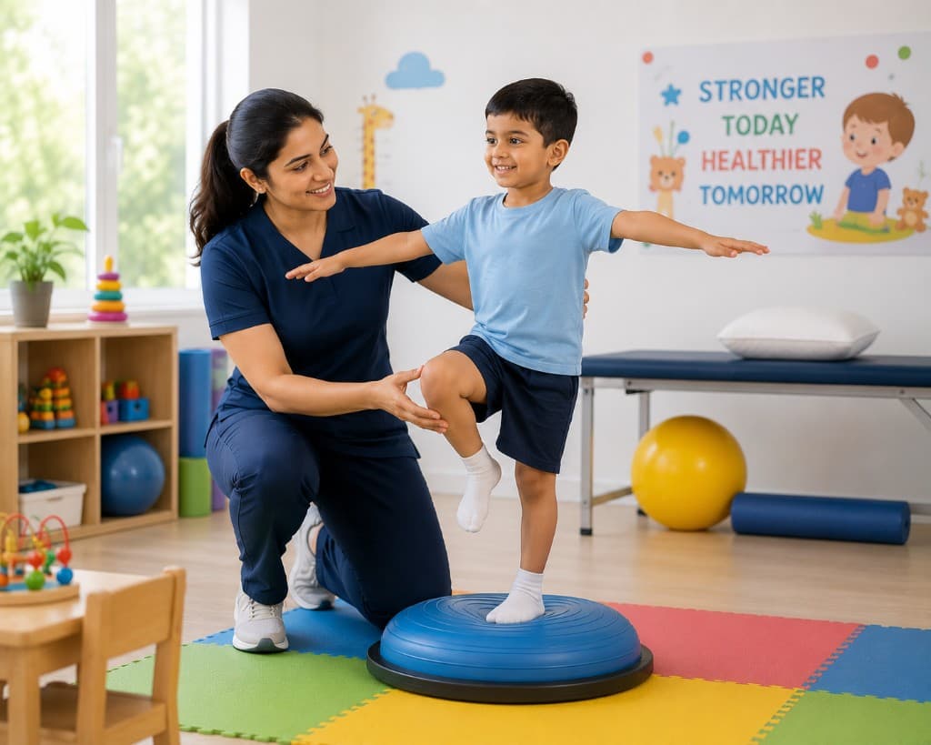 Pediatric Physiotherapy — physiotherapy service at Healmotus Physio Care