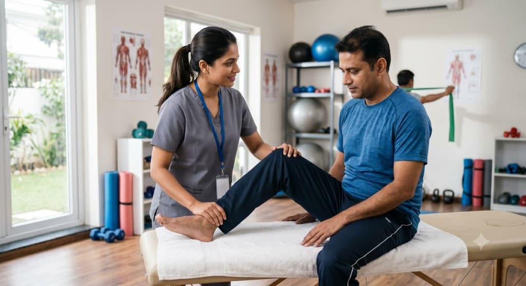 Slip Disc & Sciatica Treatment — physiotherapy service at Healmotus Physio Care